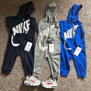 Baby / Toddler Nike Jumpsuit & Sneaker Bundle